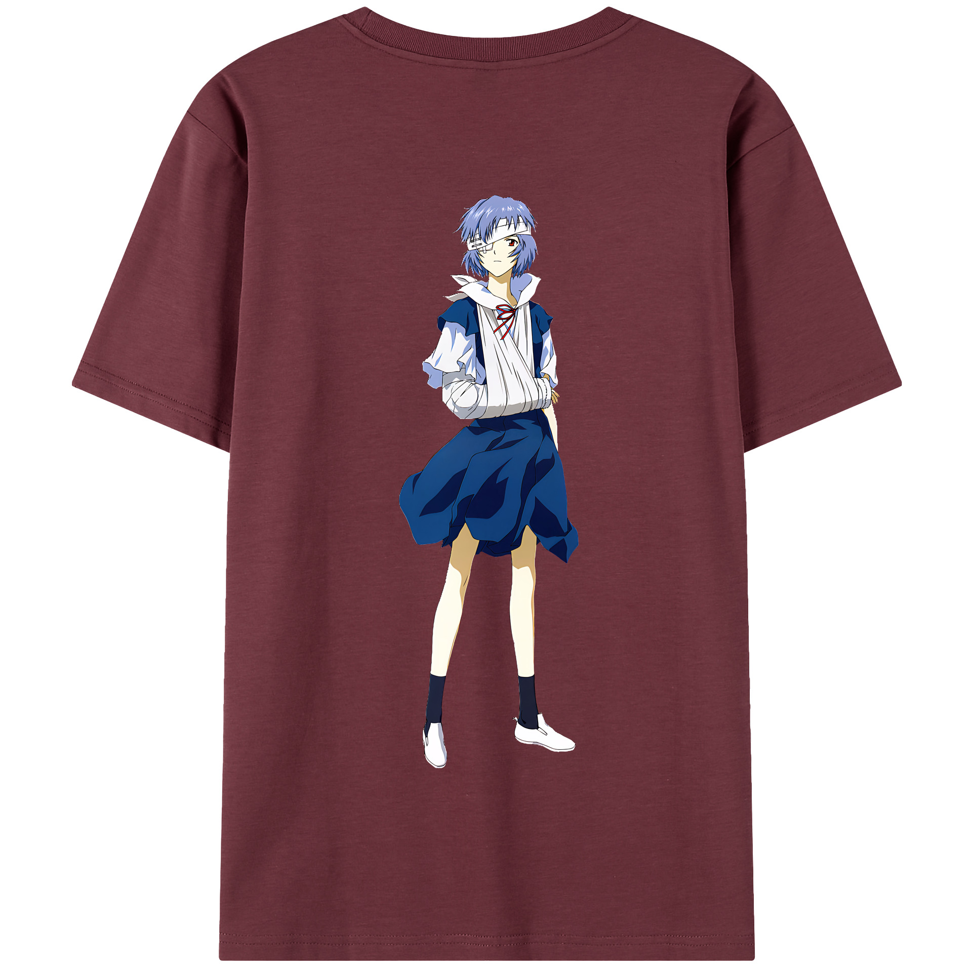 （画像用） EVA 新世紀エヴァンゲリオン 綿100％半袖Tシャツ（背面プリント）
